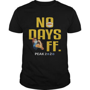 Dhl No Days Off Peak 2020 Coronavirus Strong Woman Wear Mask Shirt